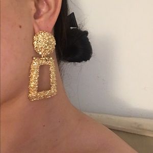 Zara Golden Earrings